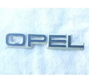 Эмблема на крышку багажника надпись G M Opel Опель ascona аскона  c 1982 - 1988 90104682 90210188  90227227